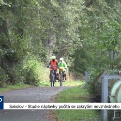 Sokolov: Studie náplavky počítá se zakrytím nevzhledného parovodu (TV Západ)