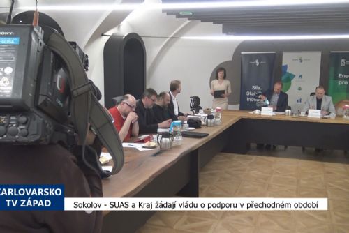 obrázek:Sokolov: SUAS a Kraj žádají vládu o podporu v přechodném obdobím (TV Západ)