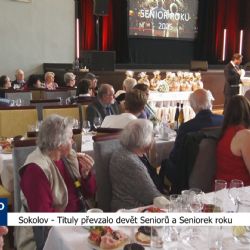 Sokolov: Tituly převzalo devět Seniorů a Seniorek roku (TV Západ)