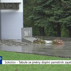 Sokolov: U památníku sovětským zajatcům přibudou jména (TV Západ)