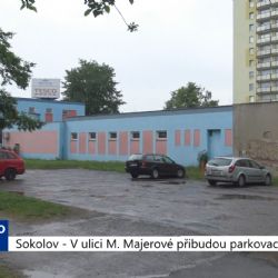 Sokolov: V ulici Marie Majerové přibudou parkovací místa (TV Západ)