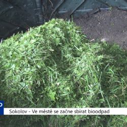 Sokolov: Ve městě se začne sbírat bioodpad (TV Západ)
