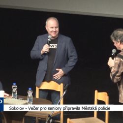 Sokolov: Večer pro seniory připravila Městská policie (TV Západ)
