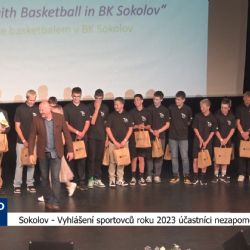 Sokolov: Vyhlášení sportovců roku 2023 účastníci nezapomenou (TV Západ)