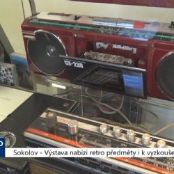 Sokolov: Výstava nabízí retro předměty i k vyzkoušení (TV Západ)