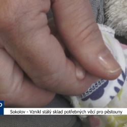 Sokolov: Vznikl stálý sklad potřebných věcí pro pěstouny (TV Západ)