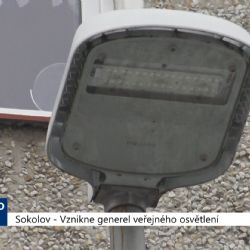 Sokolov: Vznikne generel veřejného osvětlení (TV Západ)