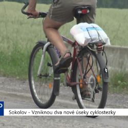 Sokolov: Vzniknou dva nové úseky cyklostezky (TV Západ)