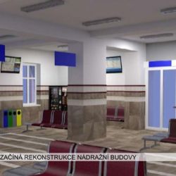 Sokolov: Začíná rekonstrukce nádražní budovy (TV Západ)