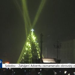 Sokolov: Zahájení Adventu zaznamenalo obrovský zájem (TV Západ)