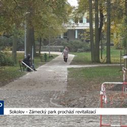 Sokolov: Zámecký park prochází revitalizací (TV Západ)