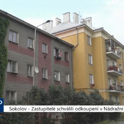 Sokolov: Zastupitelé schválili odkoupení domů v Nádražní ulici (TV Západ)