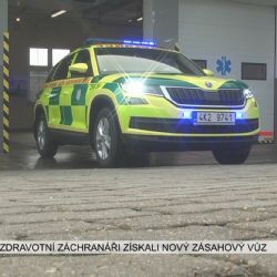 Sokolov: Zdravotní záchranáři získali nový zásahový vůz (TV Západ)