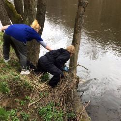 Žáci Střední školy živnostenské Sokolov pomáhají přírodě