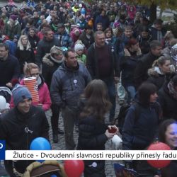 Žlutice: Dvoudenní slavnosti republiky přinesly řadu akcí (TV Západ)