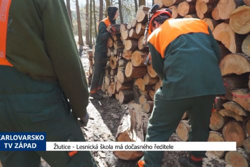 Foto: Žlutice: Lesnická škola má dočasného ředitele (TV Západ)