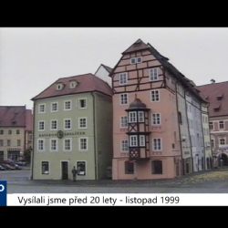 1999 – Cheb: Dominanty města budou nasvíceny (TV Západ)