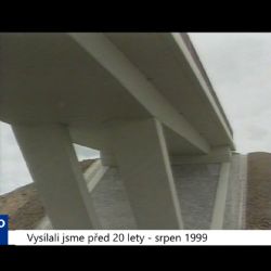  1999 – Cheb: Druhá část obchvatu města finišuje (TV Západ)
