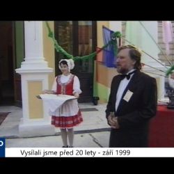 1999 - Cheb: Na 10. ročníku Divadla jednoho herce účinkovali čeští umělci (TV Západ)