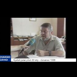 1999 - Cheb: Přijímací zkoušky ZČU (TV Západ)