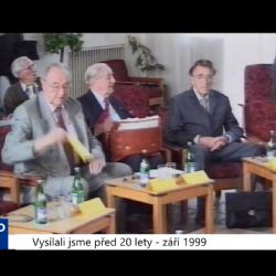 1999 – Cheb: Proběhlo jednání se zástupci vysídlených Němců (TV Západ)