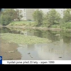 1999 – Cheb: Pyrotechnici kontrolovali jez na Zlatém vrchu (TV Západ)