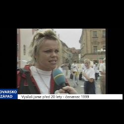 1999 - Cheb: Setkání dětí na Jesenici (TV Západ)