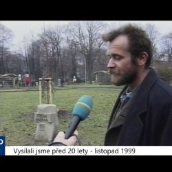 1999 – Cheb: Strom Milénia zdobí městské sady (TV Západ) 