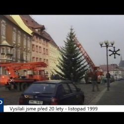 1999 – Cheb: Vánoční svátky zpříjemní i slavnostní výzdoba (TV Západ)