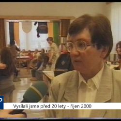 2000 – Cheb: Během Týdne knihoven jste mohli Pověsit starosti na kolík (TV Západ)