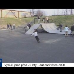 2000 – Cheb: Byl slavnostně otevřen skatepark (TV Západ)