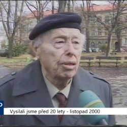2000 – Cheb: Den veteránů připomíná konec 1. sv. války (TV Západ)