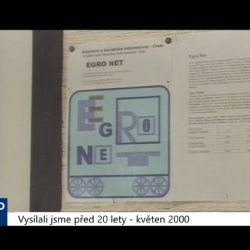 2000 – Cheb: EgroNet zlepší přeshraniční dopravu i turistický ruch (TV Západ)
