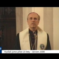 2000 – Cheb: Festival 2000 byl zahájen ekumenickou mší (TV Západ)