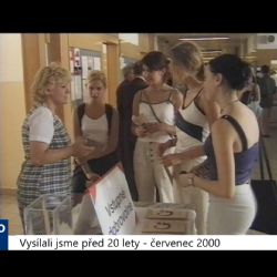 2000 – Cheb: Gymnázium slavilo 700 let vzdělanosti města (TV Západ)