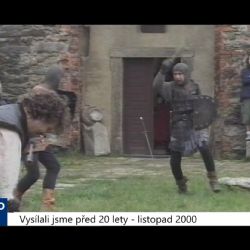 2000 – Cheb: Hrad letos navštívilo 23 tisíc turistů (TV Západ)