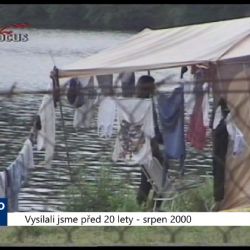 2000 – Cheb: Hygienici nedoporučují koupání v nádrži Skalka (TV Západ)