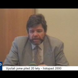 2000 – Cheb: Na radnici se jednalo o rozvojovém programu města (TV Západ)