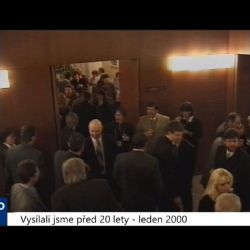 2000 – Cheb: Na radnici se konalo setkání s významnými osobnostmi (TV Západ)