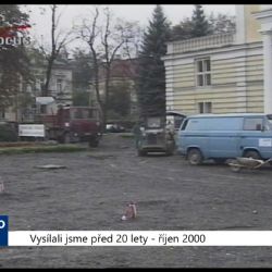 2000 – Cheb: Oprava Divadelního náměstí vyjde na 4,5 milionu (TV Západ)
