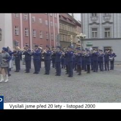 2000 – Cheb: Oslavy připomněly vznik Československé republiky (TV Západ)