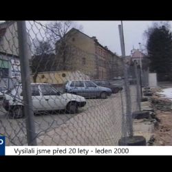 2000 – Cheb: Petici proti výstavbě parkoviště podepsalo okolo 700 Chebanů (TV Západ)