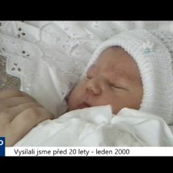 2000 – Cheb: Prvním miminkem roku 2000 je Eliška (TV Západ)	