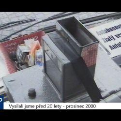 2000 – Cheb: Radnice na provoz MHD dá o milion víc než loni (TV Západ) 