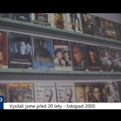 2000 – Cheb: Rekonstrukce kina Svět vyšla na 10 milionů (TV Západ)