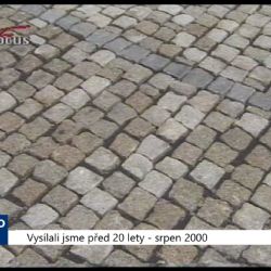 2000 – Cheb: Rekonstrukce Školní ulice vyšla na 3,6 milionu (TV Západ)