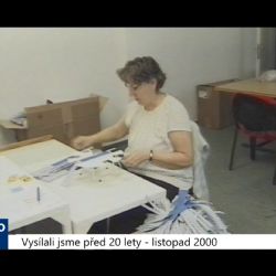 2000 – Cheb: Součástí Chráněných dílen bude přeškolovací centrum (TV Západ)
