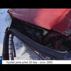 2000 – Cheb: Střet dvou vozidel skončil smrtí mladého muže (TV Západ)