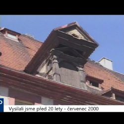 2000 – Cheb: Tři městské domy čeká rekonstrukce (TV Západ)