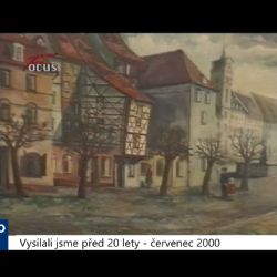 2000 – Cheb: V chrámu Pokoje je k vidění zajímavá výstava (TV Západ)